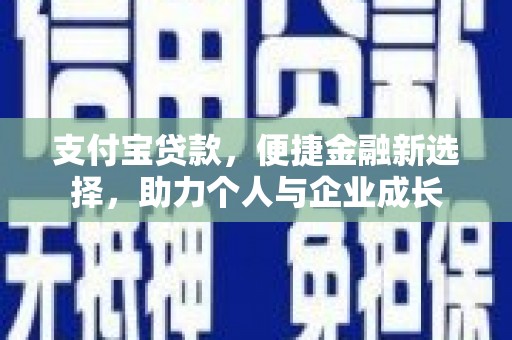 保税港区支付宝贷款，便捷金融新选择，助力个人与企业成长