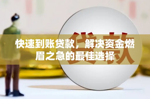 保税港区快速到账贷款，解决资金燃眉之急的最佳选择