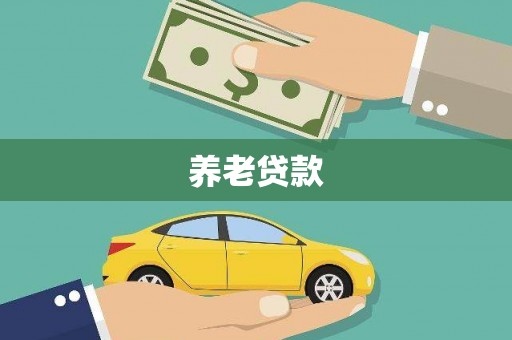 保税港区养老贷款