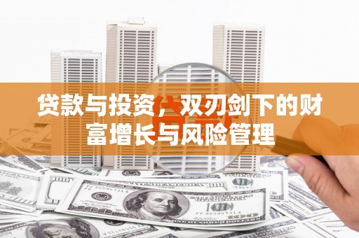 保税港区贷款与投资，双刃剑下的财富增长与风险管理