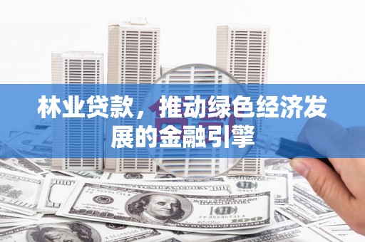 保税港区林业贷款，推动绿色经济发展的金融引擎