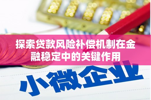 保税港区探索贷款风险补偿机制在金融稳定中的关键作用