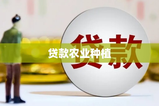 保税港区贷款农业种植