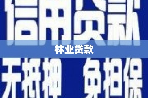 保税港区林业贷款