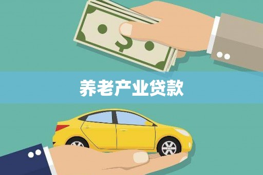 保税港区养老产业贷款