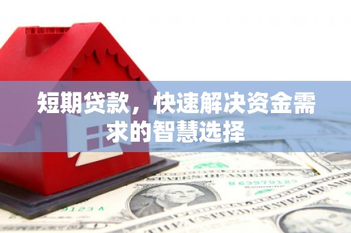 保税港区短期贷款，快速解决资金需求的智慧选择