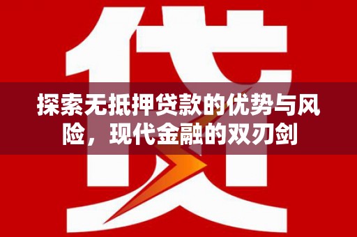 保税港区探索无抵押贷款的优势与风险，现代金融的双刃剑