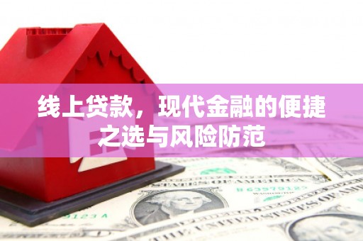 保税港区线上贷款，现代金融的便捷之选与风险防范