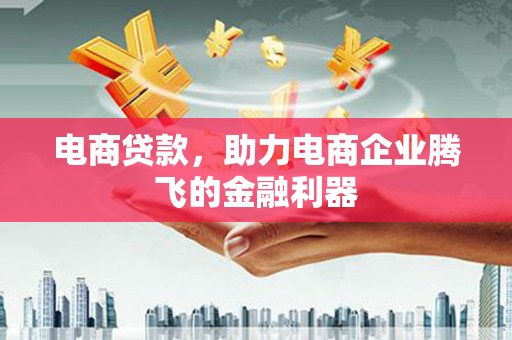 保税港区电商贷款，助力电商企业腾飞的金融利器