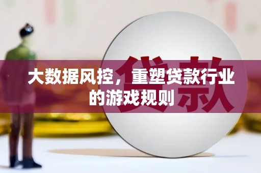 保税港区大数据风控，重塑贷款行业的游戏规则