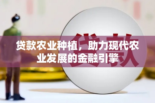 保税港区贷款农业种植，助力现代农业发展的金融引擎