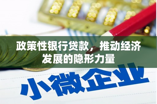 保税港区政策性银行贷款，推动经济发展的隐形力量