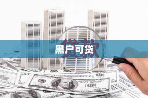 保税港区黑户可贷