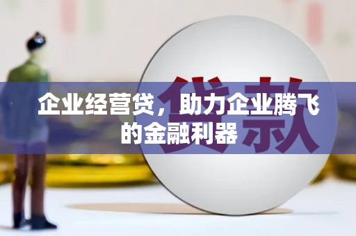 保税港区企业经营贷，助力企业腾飞的金融利器