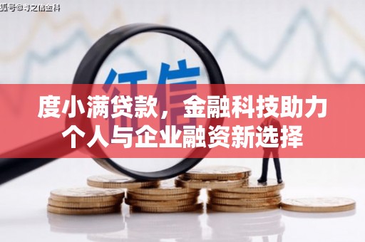 保税港区度小满贷款，金融科技助力个人与企业融资新选择