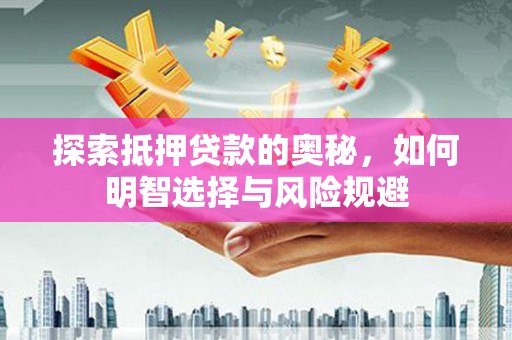 保税港区探索抵押贷款的奥秘，如何明智选择与风险规避