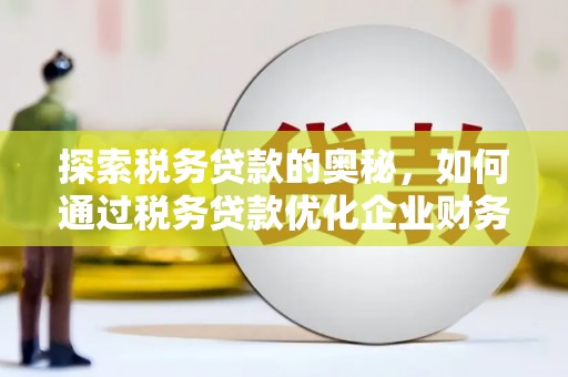 保税港区探索税务贷款的奥秘，如何通过税务贷款优化企业财务