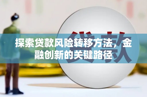 保税港区探索贷款风险转移方法，金融创新的关键路径