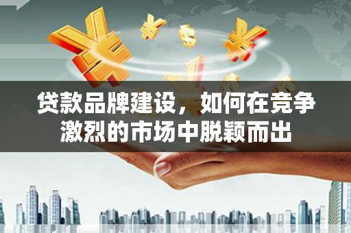 保税港区贷款品牌建设，如何在竞争激烈的市场中脱颖而出