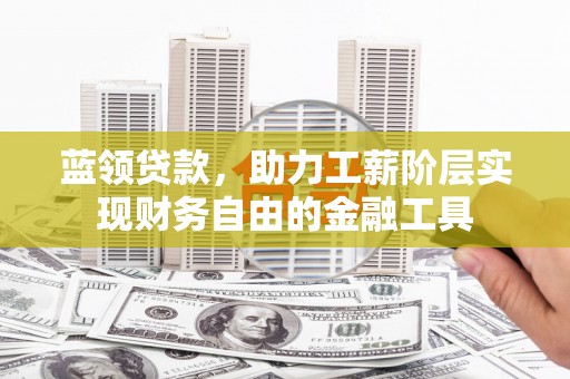 保税港区蓝领贷款，助力工薪阶层实现财务自由的金融工具