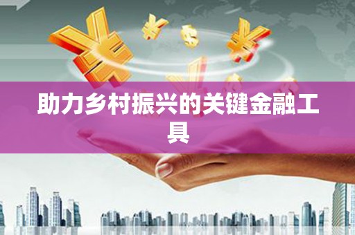 保税港区助力乡村振兴的关键金融工具