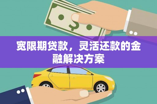 保税港区宽限期贷款，灵活还款的金融解决方案