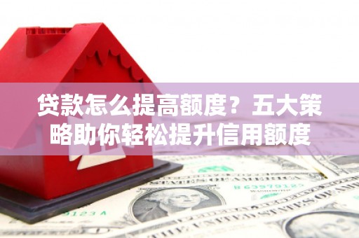 保税港区贷款怎么提高额度？五大策略助你轻松提升信用额度