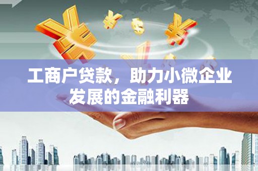 保税港区工商户贷款，助力小微企业发展的金融利器