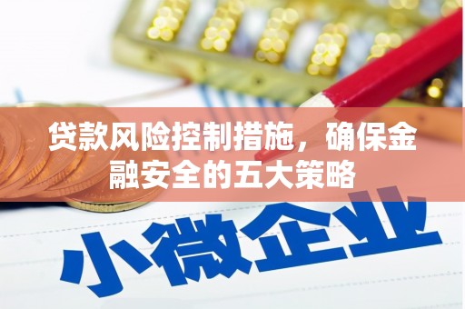 保税港区贷款风险控制措施，确保金融安全的五大策略