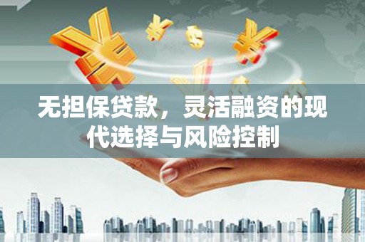 保税港区无担保贷款，灵活融资的现代选择与风险控制