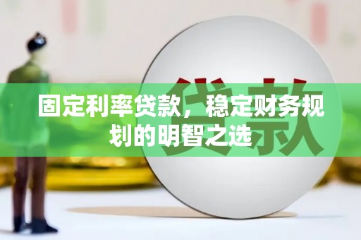 保税港区固定利率贷款，稳定财务规划的明智之选
