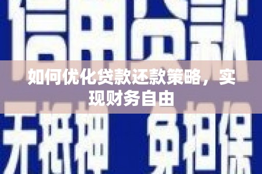 保税港区如何优化贷款还款策略，实现财务自由