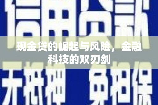 保税港区现金贷的崛起与风险，金融科技的双刃剑