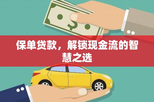 保税港区保单贷款，解锁现金流的智慧之选