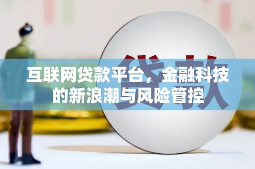保税港区互联网贷款平台，金融科技的新浪潮与风险管控