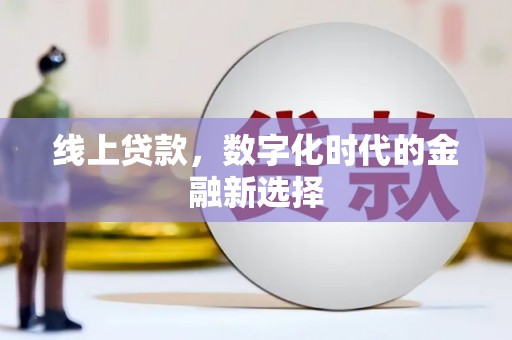 保税港区线上贷款，数字化时代的金融新选择