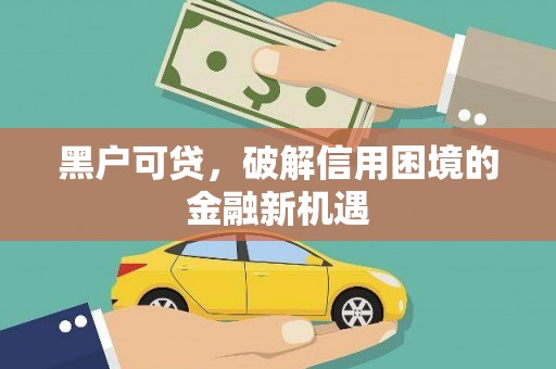 保税港区黑户可贷，破解信用困境的金融新机遇