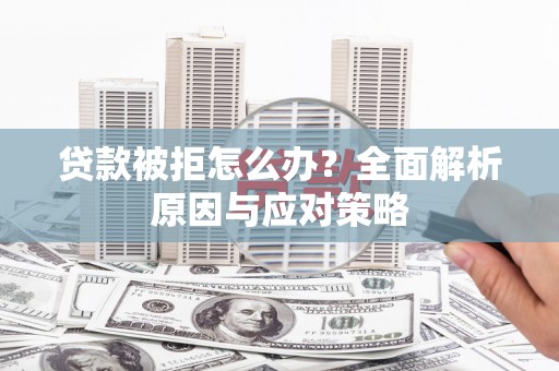 保税港区贷款被拒怎么办？全面解析原因与应对策略