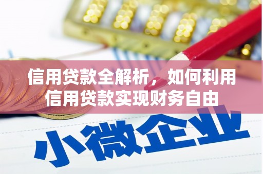 保税港区信用贷款全解析，如何利用信用贷款实现财务自由