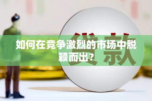 保税港区如何在竞争激烈的市场中脱颖而出？