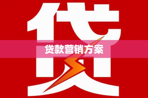 保税港区贷款营销方案